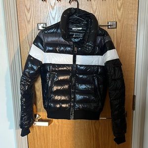 SAM. Starburst Single Stripe Down Nylon Jacket